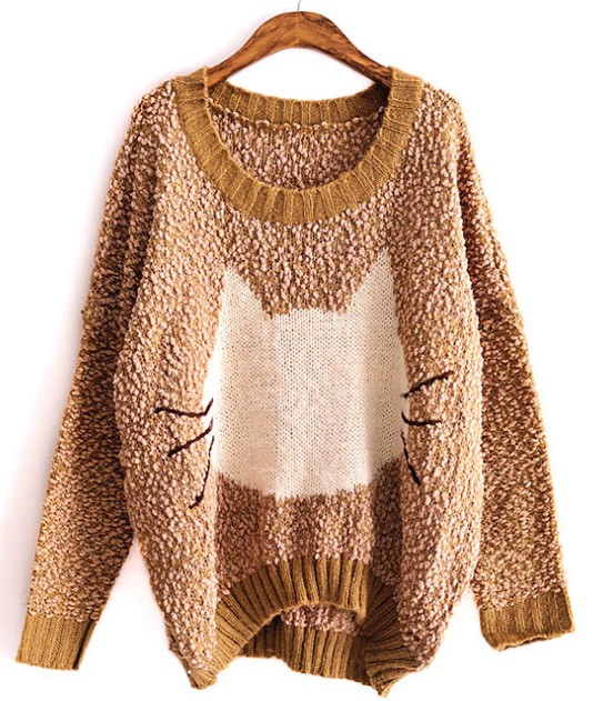 Cat Sweater Pullover Bcbeb on Luulla