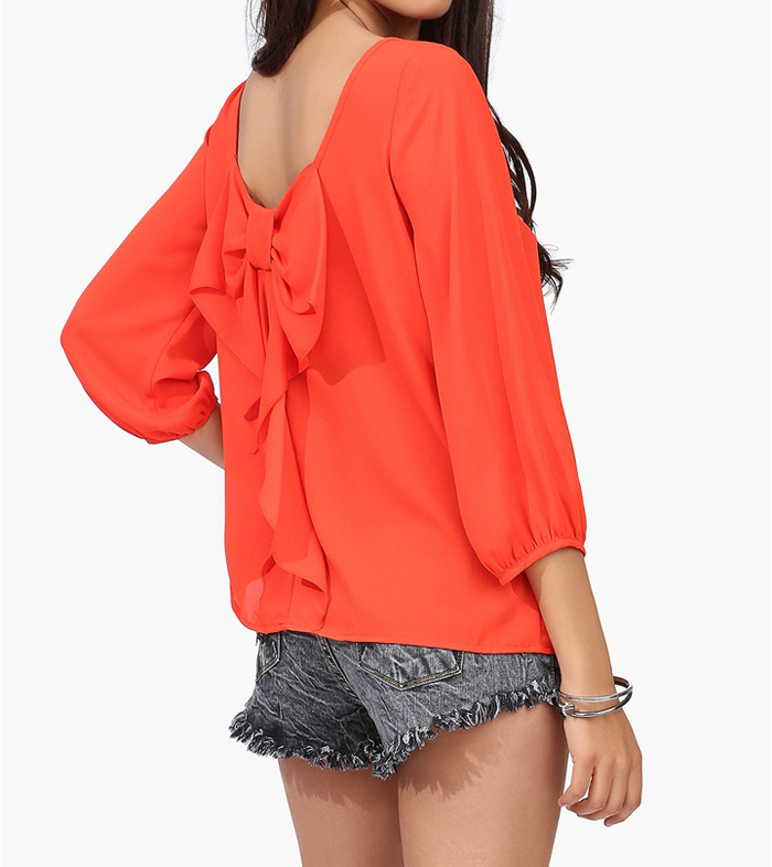 bow top shirt