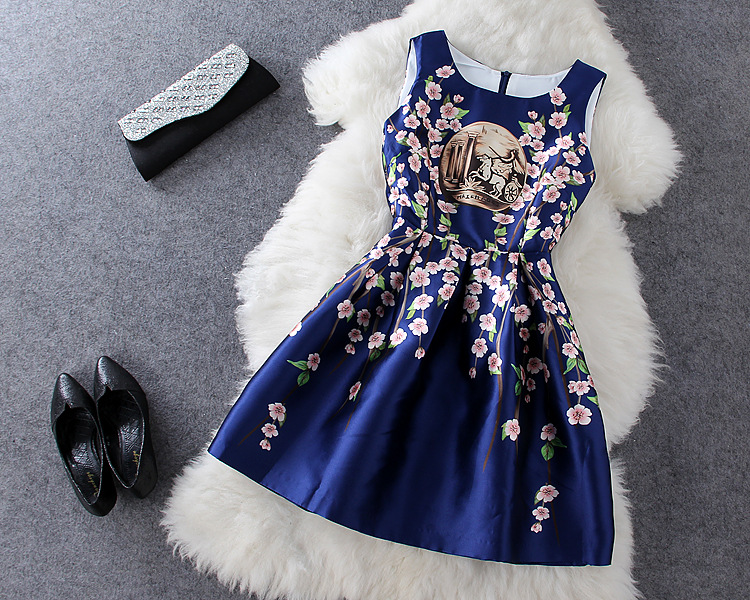 Fashion Style Sleeveless Dress WQ724BD on Luulla