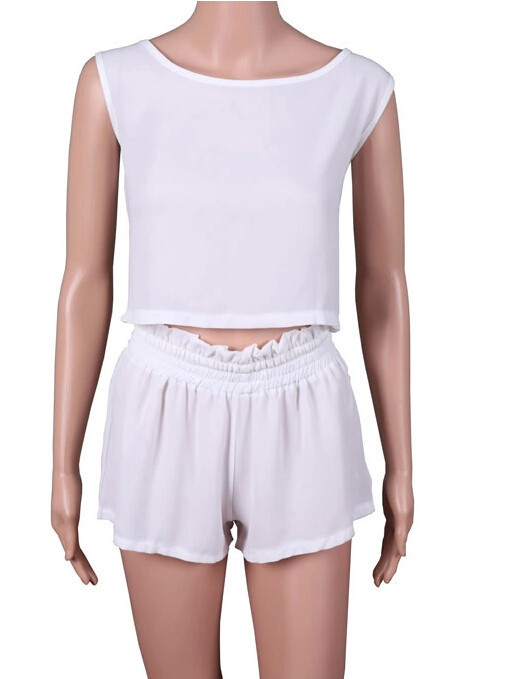 chiffon two piece