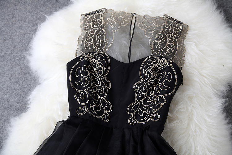 Fashion embroidered lace dress on luulla Fashion embroidered lace dress on luulla